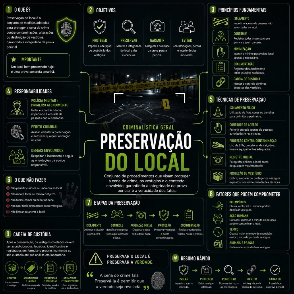 Preservação de Local de Crime