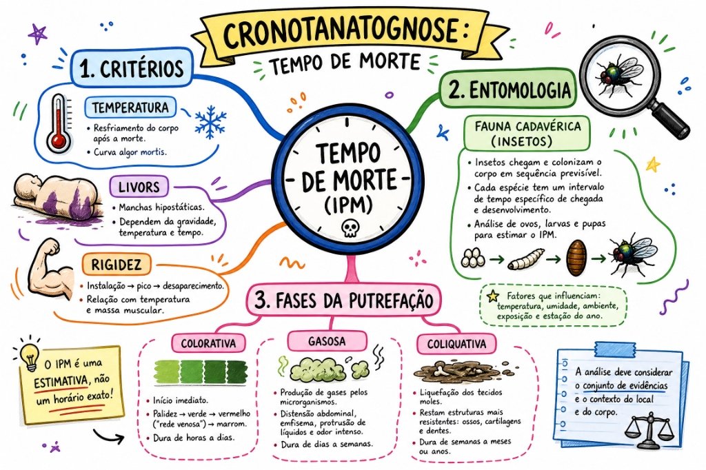 Cronotanatognose - Tempo de Morte