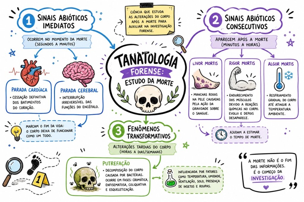 Tanatologia Forense - Estudo da Morte