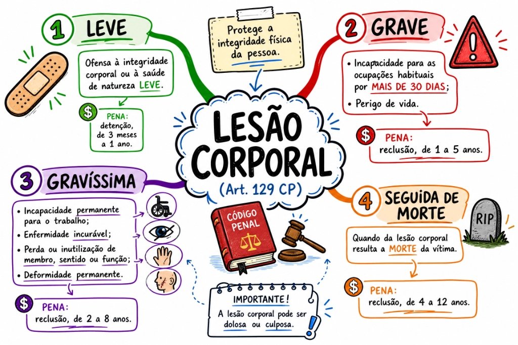 Lesão Corporal (Art. 129 CP)